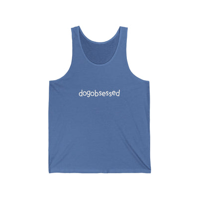 Dogobsessed Unisex Jersey Tank-Fit &amp; Go Pets