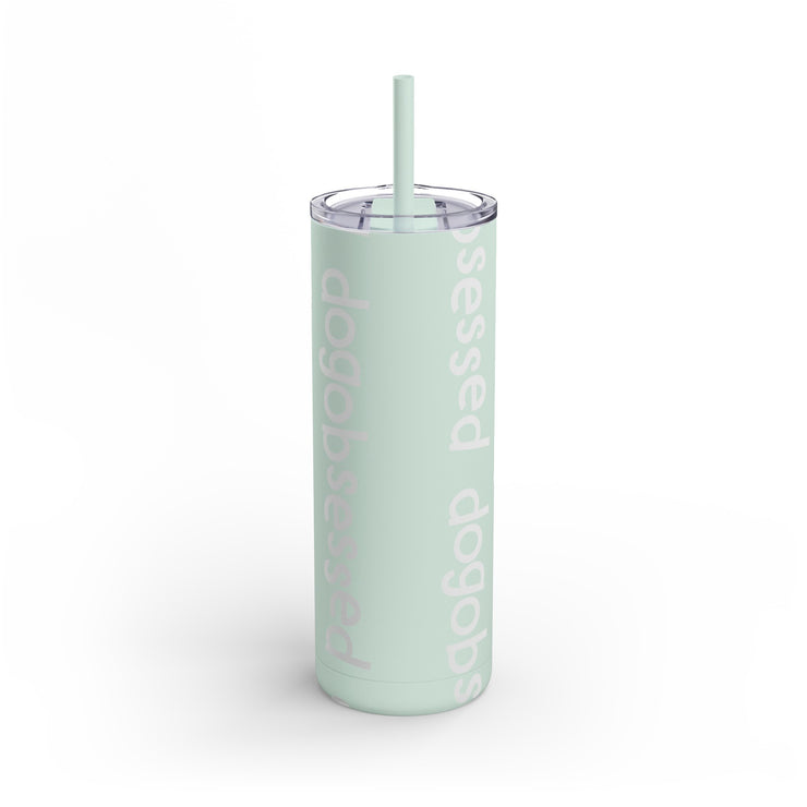 Dogobsessed Skinny Matte Tumbler, 20oz-Fit &amp; Go Pets