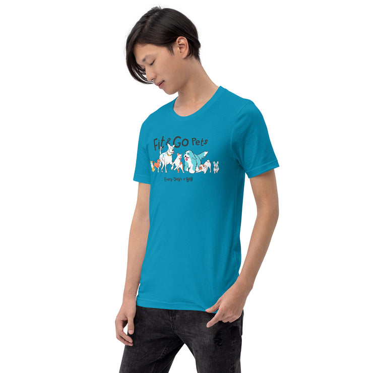 Adult T-Shirt-Fit &amp; Go Pets